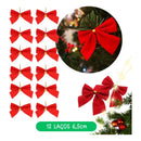 Kit 56 Enfeites Decoração Árvore De Natal Pendentes Bolinhas Pisca